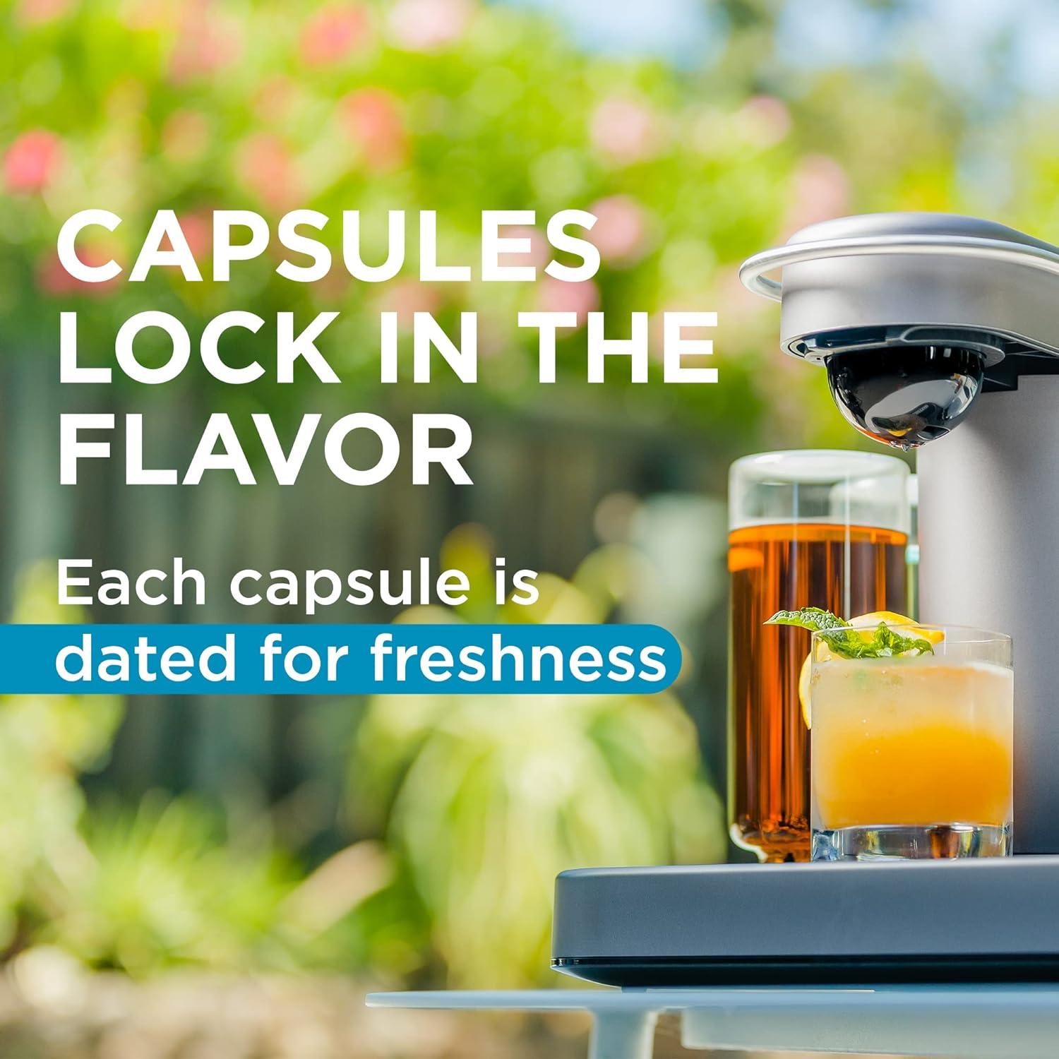 image:imageBartesian 16Pack Long Island Iced Tea Mixer Capsules for Cocktail Machine Home Bar Mixology Cocktails Mix Pod Capsule Set To Use With the Bartesian Cocktail Drink Maker MachineLong Island Iced Tea
