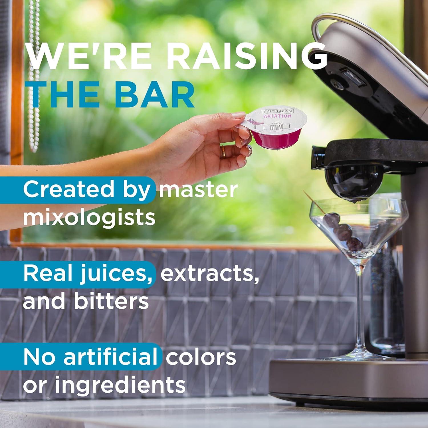 image:imageBartesian 24Pack Vodka Lovers Favorites Collection for Cocktail Machine Home Bar Mixology Cocktails Mix Pod Capsule Set To Use With the Bartesian Cocktail Drink Maker MachineRum Lovers Collection