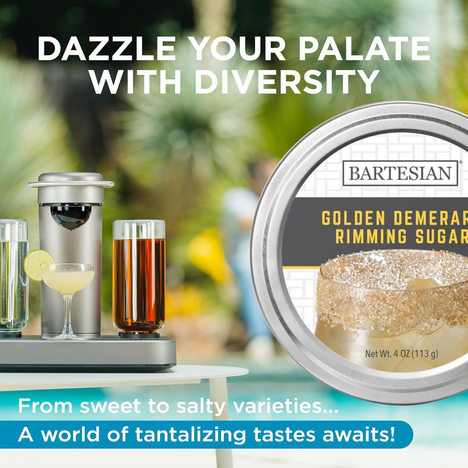 image:imageBartesian Golden Demerara Sugar Cocktail Glass Rimmer Dessert Cocktails Flavored Sweet Rimming Garnish for Bar Drink Glasses Professional Home Bartending Mixology SuppliesSpiced Tamarind Salt