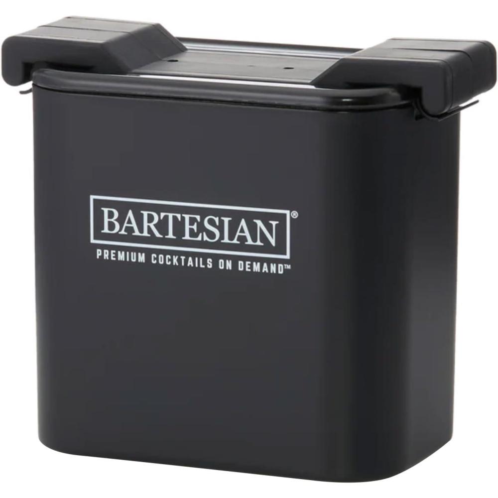 image:imageBartesian Clear Ice Maker Mold  Compact Cube Icemaker Tray for Cocktail and Whiskey Glasses  Professional Home Bar Mixology Large Craft Slow Melting Ice Molds for Chilled CocktailsIce Cubes