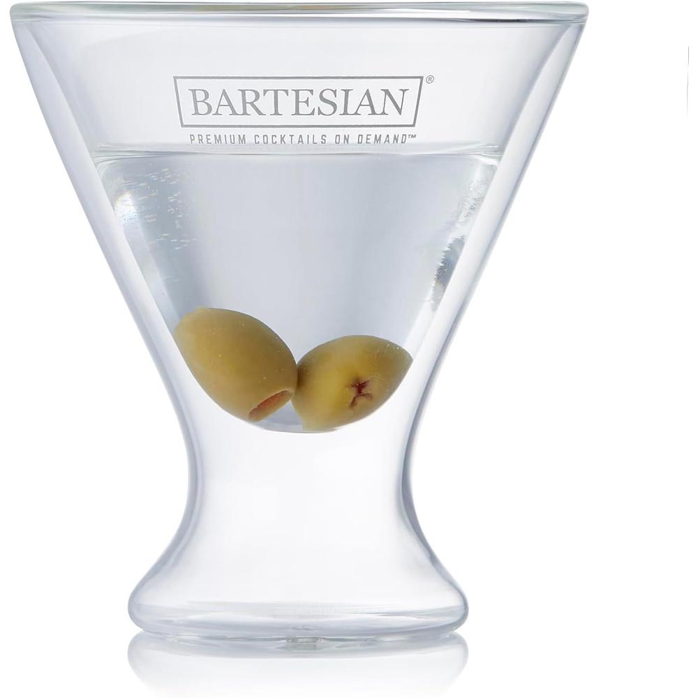 image:imageBartesian Diamond Etched Highball Glasses 105 Oz Tall High Ball Collins Glass Set for Mixed Cocktails amp Mocktails Classy Home Bar Mixing Glassware with Luxurious Gift Packaging Set of 2Martini Glassware