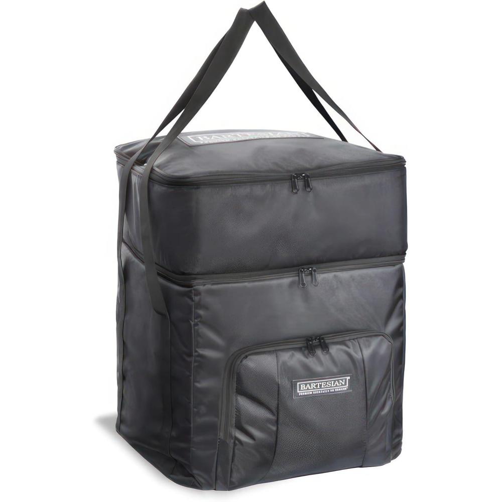 image:imageBartesian Padded Travel Bag for Cocktail Maker and Capsules  Heavy Duty Organizer Backpack for Cocktail Machine with LeakProof Ice Compartment  Protective Traveling Cocktails Storage Tote Bag