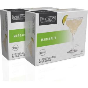 Bartesian 16-Pack Long Island Iced Tea Mixer Capsules for Cocktail Machine – Home Bar Mixology Cocktails Mix Pod Capsule Set To Use With the Bartesian Cocktail Drink Maker Machine(Margarita)