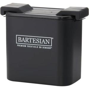 Bartesian Clear Ice Maker Mold – Compact Cube Icemaker Tray for Cocktail and Whiskey Glasses – Professional Home Bar Mixology Large Craft Slow Melting Ice Molds for Chilled Cocktails(Ice Cubes)