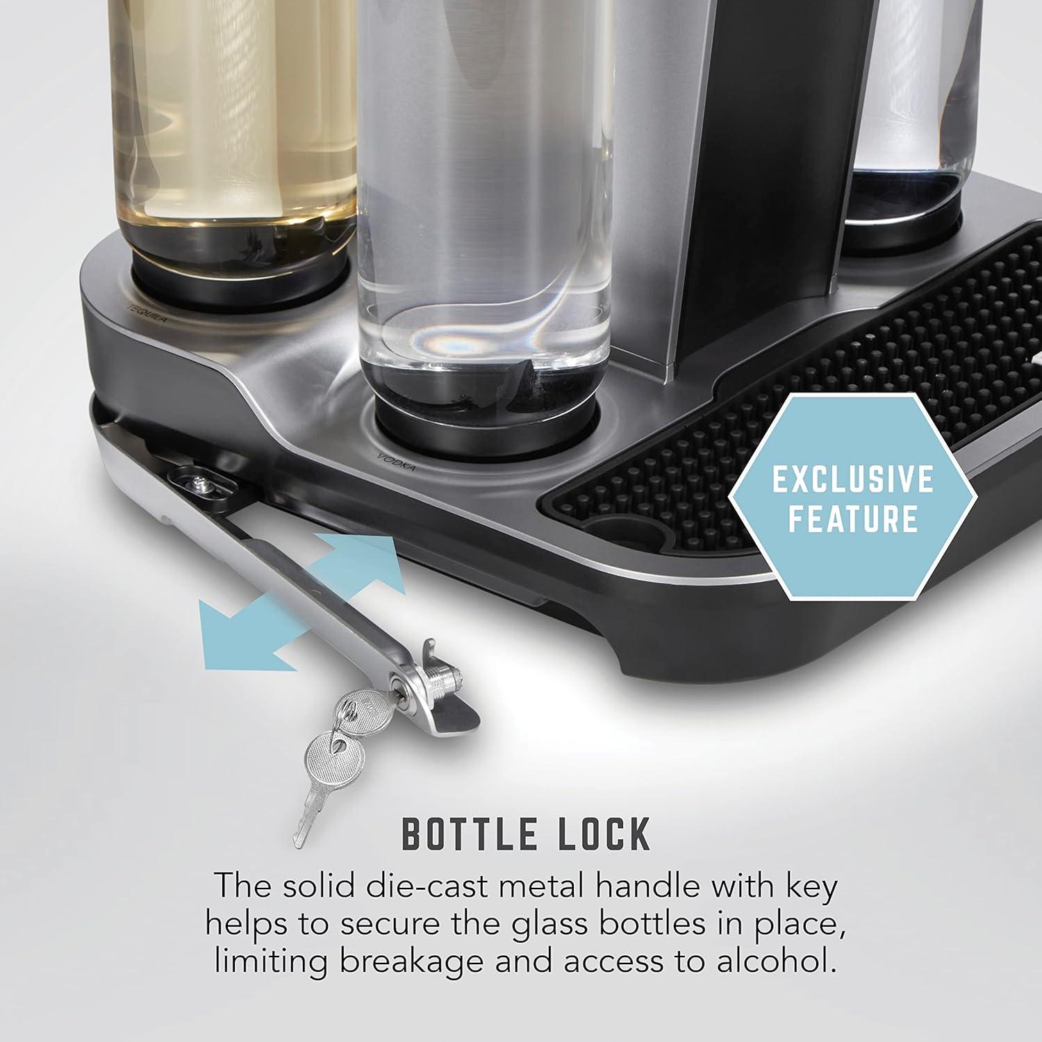 image:imageBartesian Duet Cocktail Machine and Margarita Maker Compact Home Bartender Mixologist Drink Mixer with 2 Glass Spirit Bottles Automatic Machine Creates Premium Cocktails and Mocktails in SecondsBartesian Professional