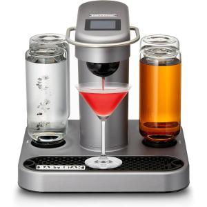 Bartesian Duet Cocktail Machine and Margarita Maker – Compact Home Bartender Mixologist Drink Mixer with 2 Glass Spirit Bottles – Automatic Machine Creates Premium Cocktails and Mocktails in Seconds(Bartesian Classic)